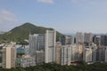 view of hk south district at Bennets Hill Royalty Free Stock Photo