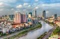 View of Ho Chi Minh City Royalty Free Stock Photo