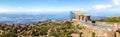 View of Hobart from Kunanyi / Mount Wellington. Royalty Free Stock Photo