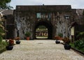 Hobe Fort or Huwei Fort in Tamsui District New Taipei Taiwan