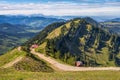 View from the Hochgrat mountain near Oberstaufen