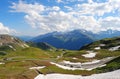 View from Hochtor, 2504 m. Royalty Free Stock Photo