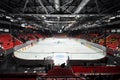 view of the hockey field before world cup match between teams estonia and ukraine division i group b april ds