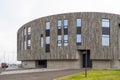 View of the Hof Cultural and Conference Center, Akureyri, Iceland Royalty Free Stock Photo