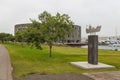 View of the Hof Cultural and Conference Center, Akureyri, Iceland Royalty Free Stock Photo