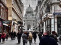 View of the Hofburg palace in Vienna city center