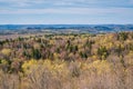 View from Hogback Mountain in Marlboro, Vermont Royalty Free Stock Photo
