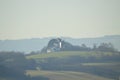 View of Hogg Hill Windmill from Winchelsea Royalty Free Stock Photo