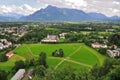 View from Hohensalzburg castle, Salzburg, Austria Royalty Free Stock Photo