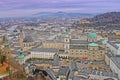View from Hohensalzburg Castle. Salzburg, Austria. Royalty Free Stock Photo