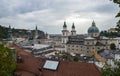 View from Hohensalzburg Castle. Salzburg, Austria. Royalty Free Stock Photo