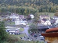 View from Hohenschwangau Castle. Royalty Free Stock Photo