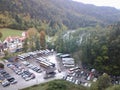 View from Hohenschwangau Castle. Royalty Free Stock Photo