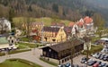View on Hohenschwangau village, Bavaria, Germany