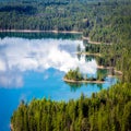 View of Holland Lake