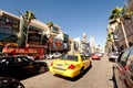 View of Hollywood Boulevard in Los Angeles