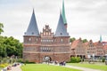 View of The Holsten Gate, LÃÂ¼beck