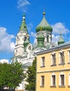 View of Holy Cross Cathedral. Zhytomyr, Ukraine