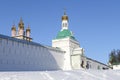 View of the Holy Gate of the Trinity-Sergius Lavra. Sergiev Posad, Golden Ring of Russia