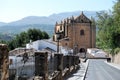 View of the Holy Ghost church, Ronda, Spain.