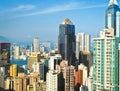 View of Hong Kong by day Royalty Free Stock Photo