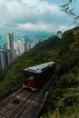 Hong Kong peak tram Royalty Free Stock Photo