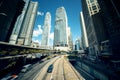 View on Hong Kong street Royalty Free Stock Photo