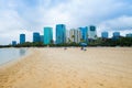 Magic Island Beach Park on Oahu