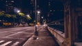 Honolulu at night - Hawaii Oahu August 2019 Royalty Free Stock Photo