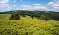 View from Horna luka hill in Mala Fatra mountains in Slovakia Royalty Free Stock Photo