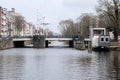 View Of The Hortusbrug Bridge At Amsterdam The Netherlands 12-3-2024