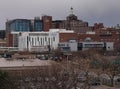 View of the hospitals