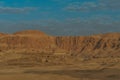 Tombs in the queens valley and the Deir al-Bahari complex Royalty Free Stock Photo