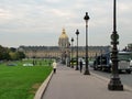 View of the Hotel des Invalides in Paris Royalty Free Stock Photo