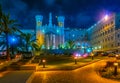 View of hotel in a former Notre Dame de Jerusalem convent, Israel