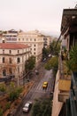 View from hotelÃÂ´s loggia in Athens