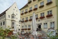 View of the Hotel Sonne in Nordlingen