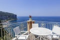 View from hotel to the Amalfi Coast near Vico Equense