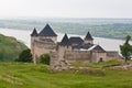 View of Hotyn fortress, Ukraine Royalty Free Stock Photo