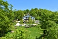 View of the house at a forest clearing at Mrzlica hill i