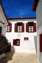 View of the house of the Greek writer Alexandros Papadiamantis in Skiathos island