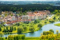 View of the house in a residential district in Minsk, Belarus Royalty Free Stock Photo