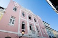 View of houses and architecture of Pelourinho, located in the historic center of the city of Salvador, Bahia Royalty Free Stock Photo