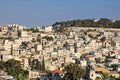View of the houses and buildings of Jerusalem, Israel Royalty Free Stock Photo