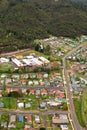 View of houses and buildings Queenstown Tasmania