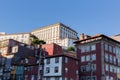 View of houses Old District near the Douro river in the historic centre of City. Royalty Free Stock Photo