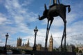 View of the Houses of Parliament from the Dali Museum