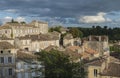 View on Houses Saint-Emilion Royalty Free Stock Photo