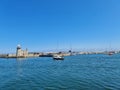 View of Howth Harbour, Lighthouse and Marina. Dublin, Ireland