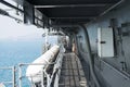 View of the HTMS Chakri Naruebet Ship with bluesky